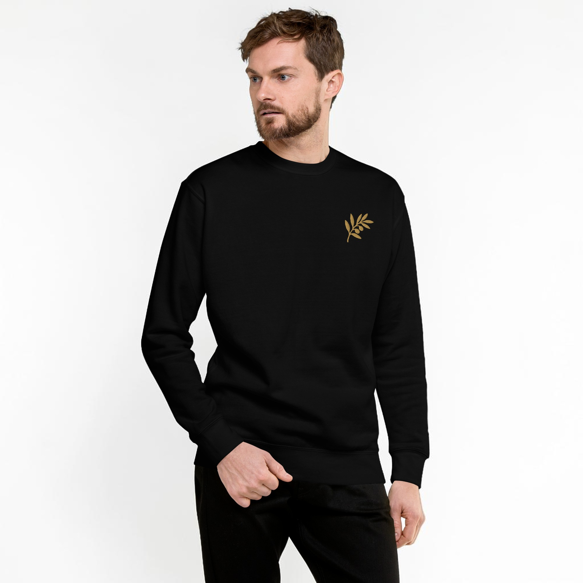 The Olive Branch Crewneck